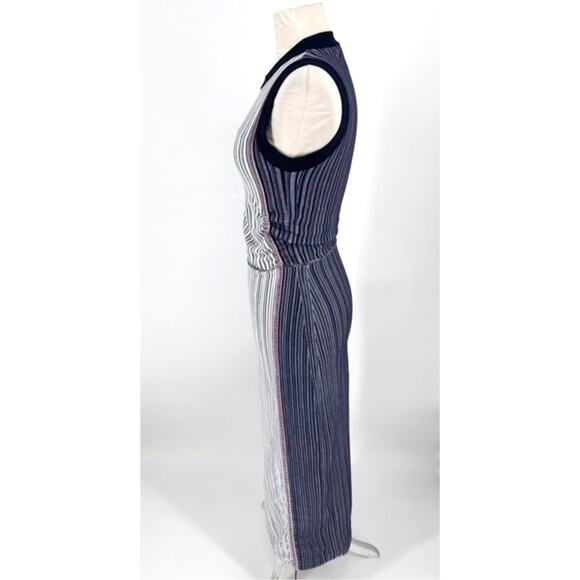 Sportmax Dress Striped Bodycon Medium - Picture 5 of 6